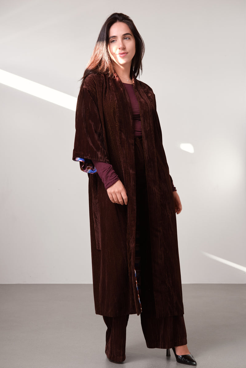 Brown Velvet Trousers
