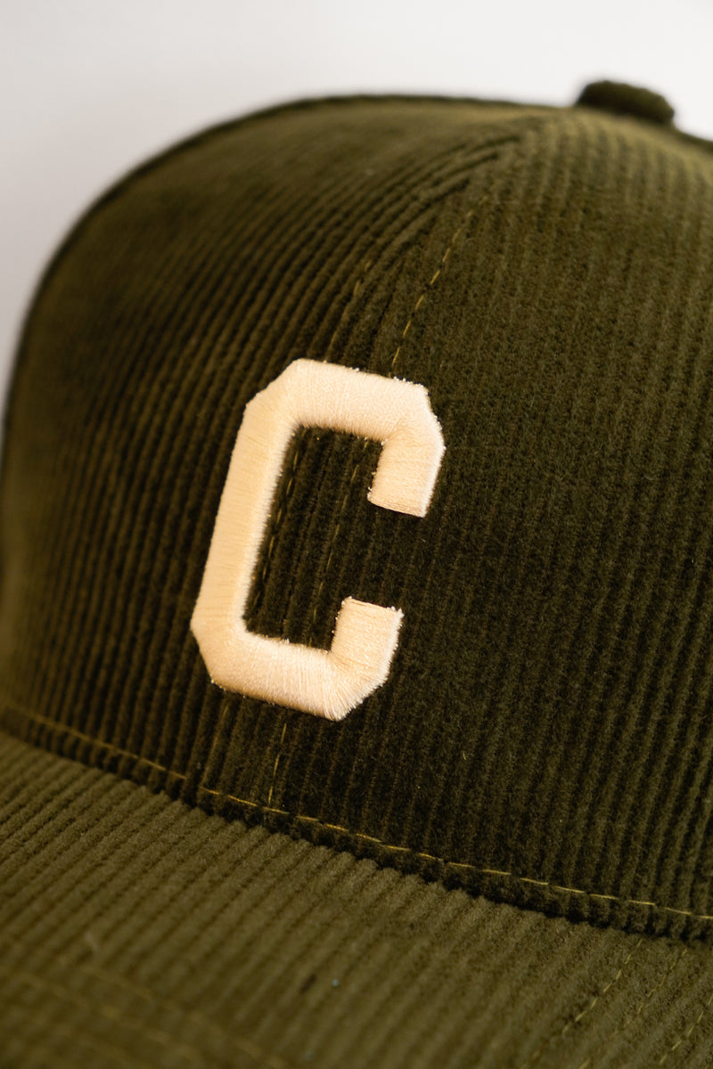 Corduroy Embroidered Baseball Cap