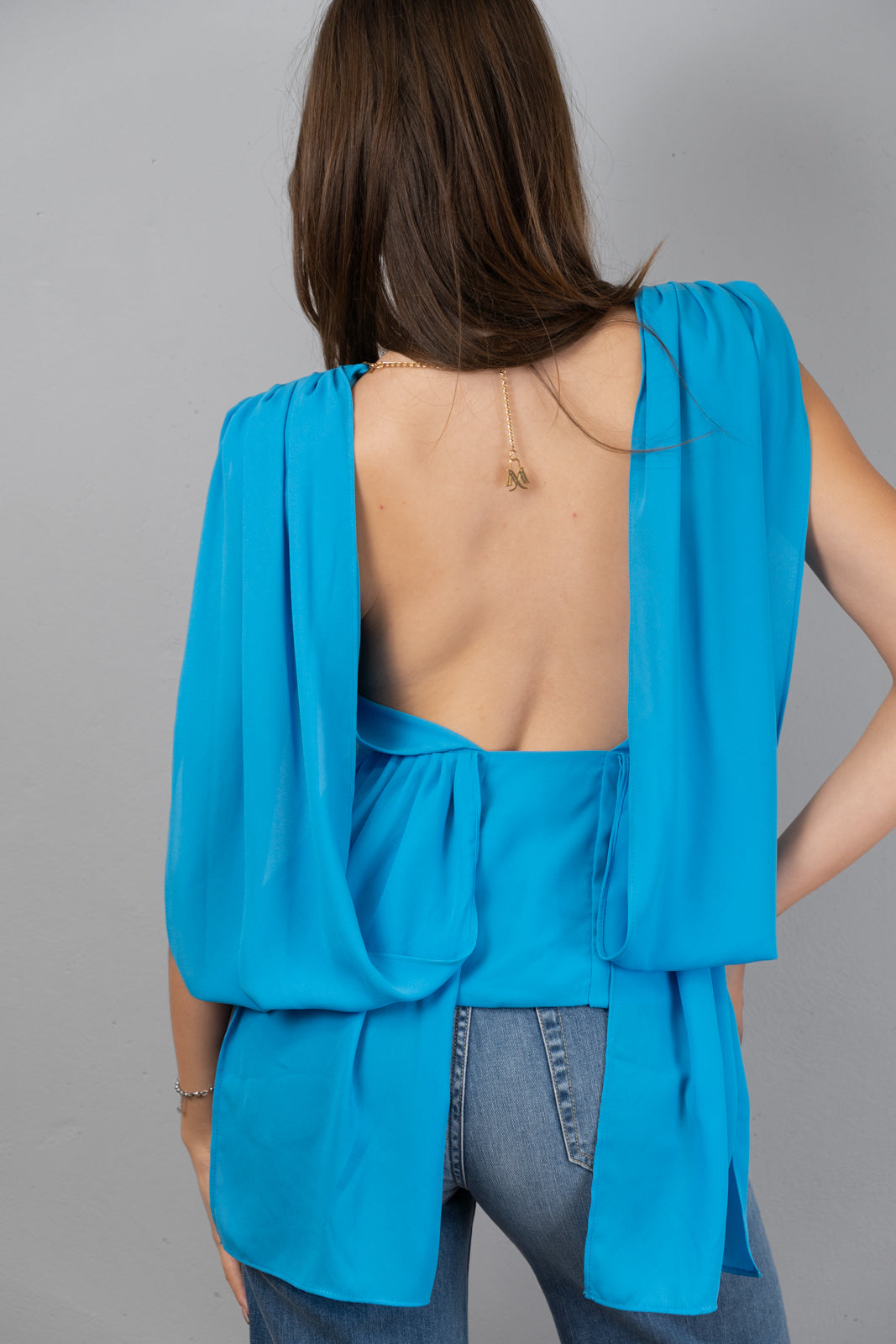 Sheer-Back Top