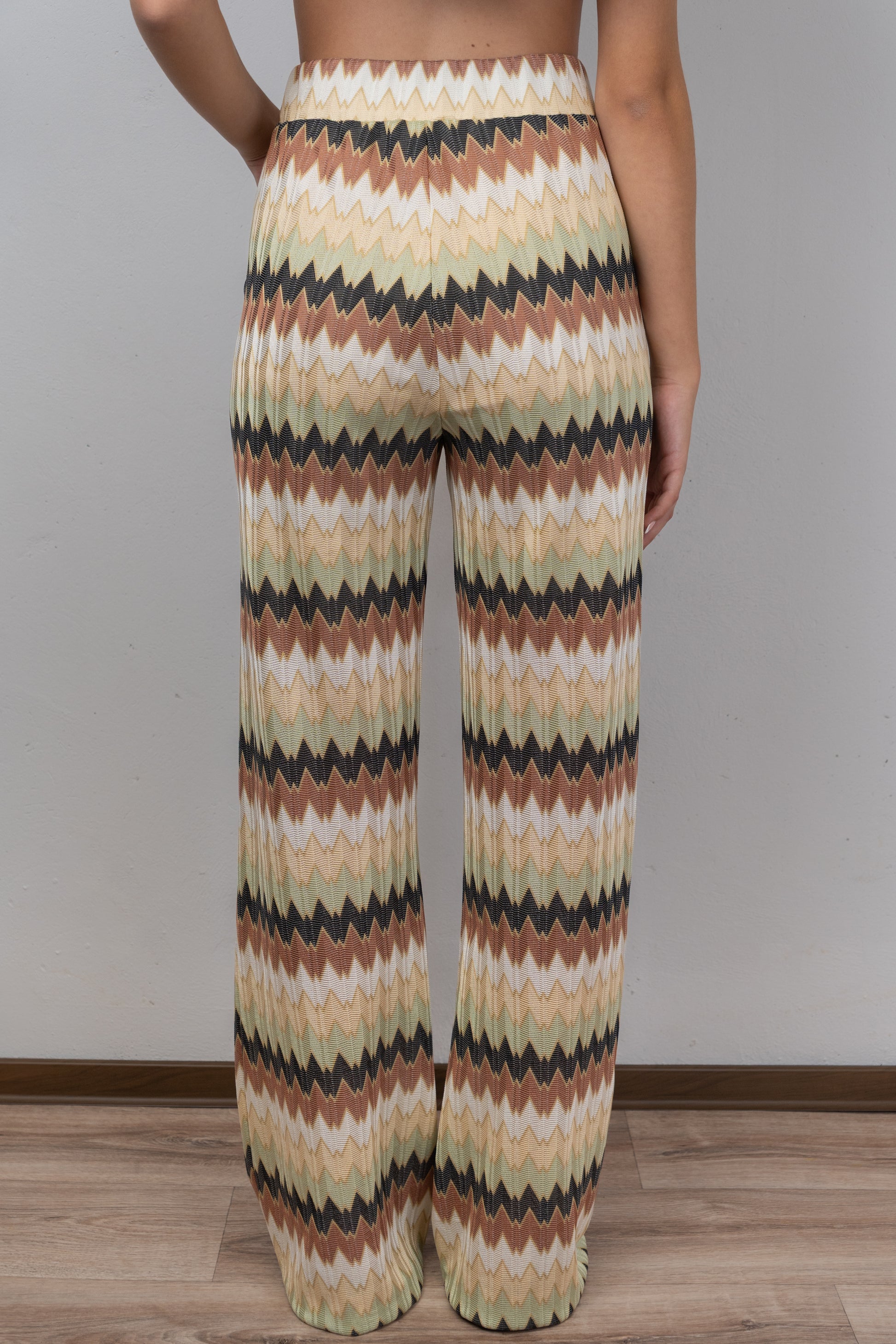 Multi-Coloured Knit Trousers