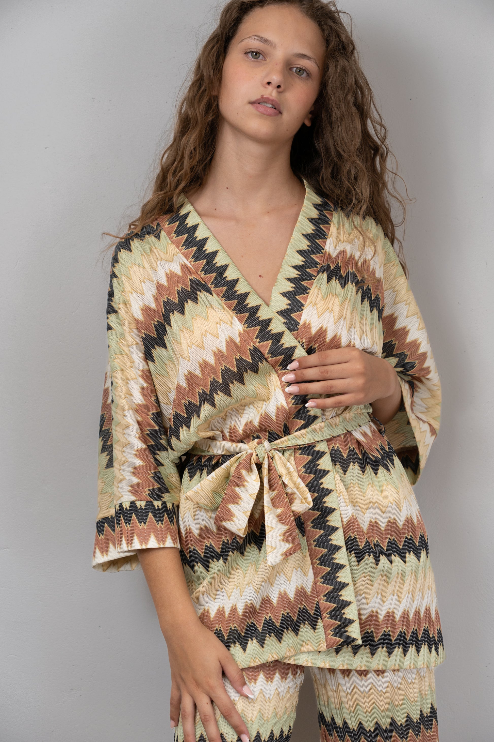 Multi-Coloured Knit Cardigan