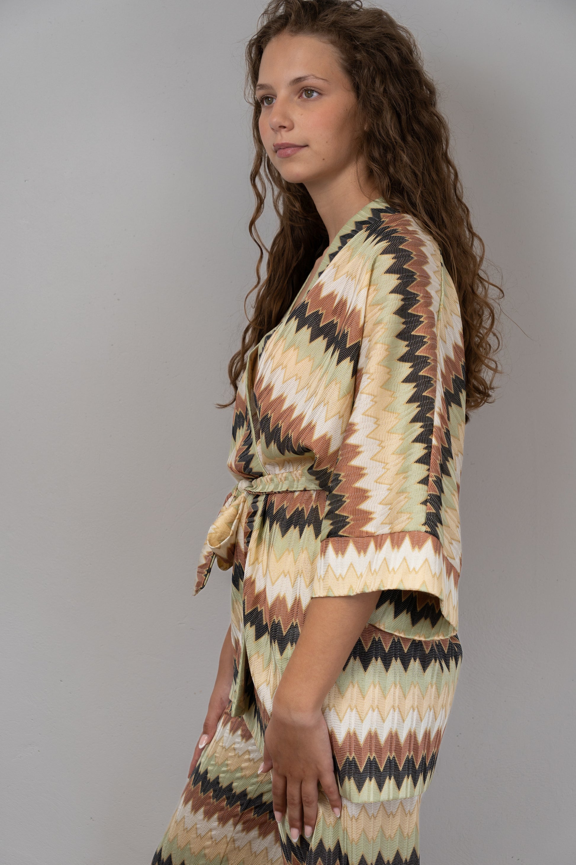 Multi-Coloured Knit Cardigan