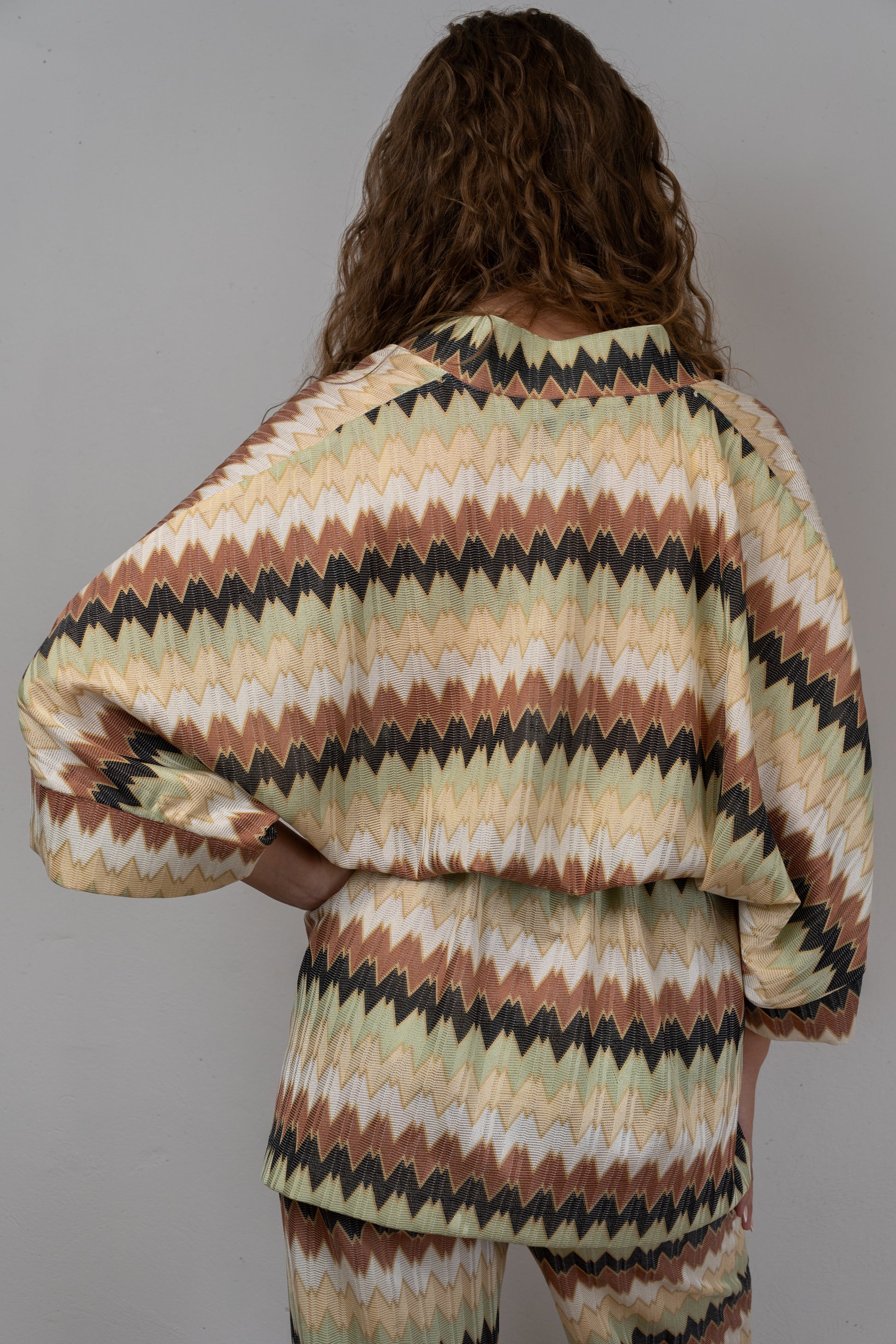 Multi-Coloured Knit Cardigan