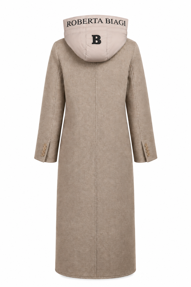 Longline Coat with Removable Puffer