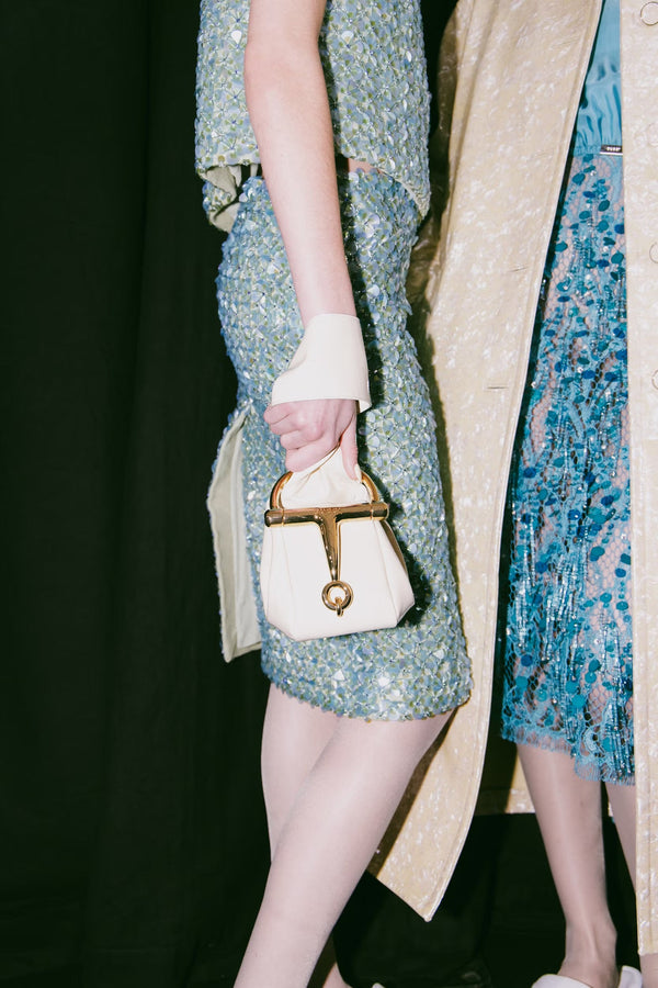 Backstage at Gucci
