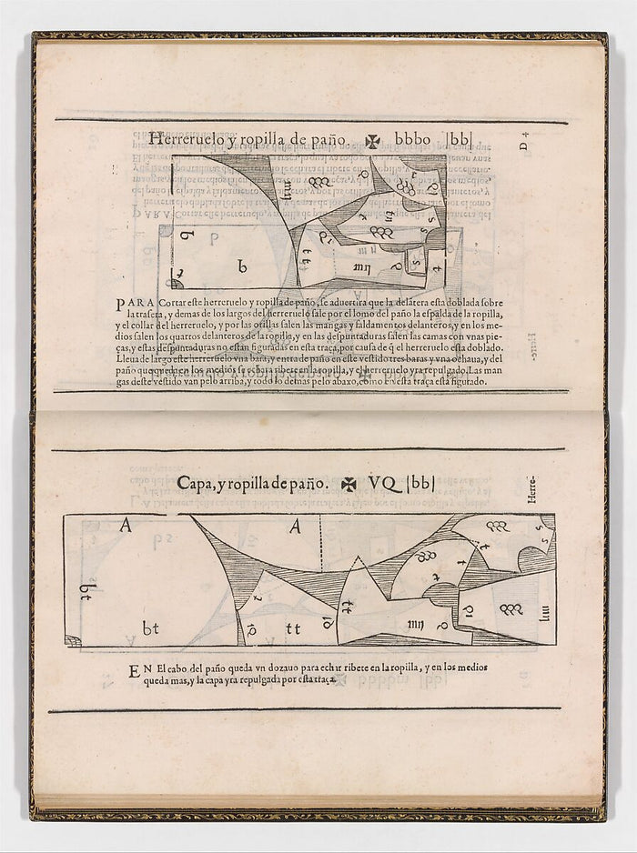 Extract from Juan de Alcega's Libro de Geometric Practica y Traca