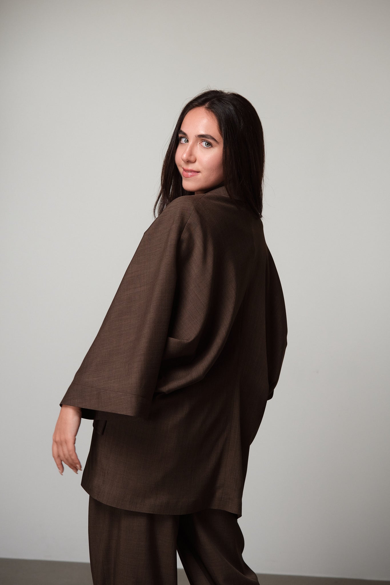 Oversized Double-Breasted Blazer