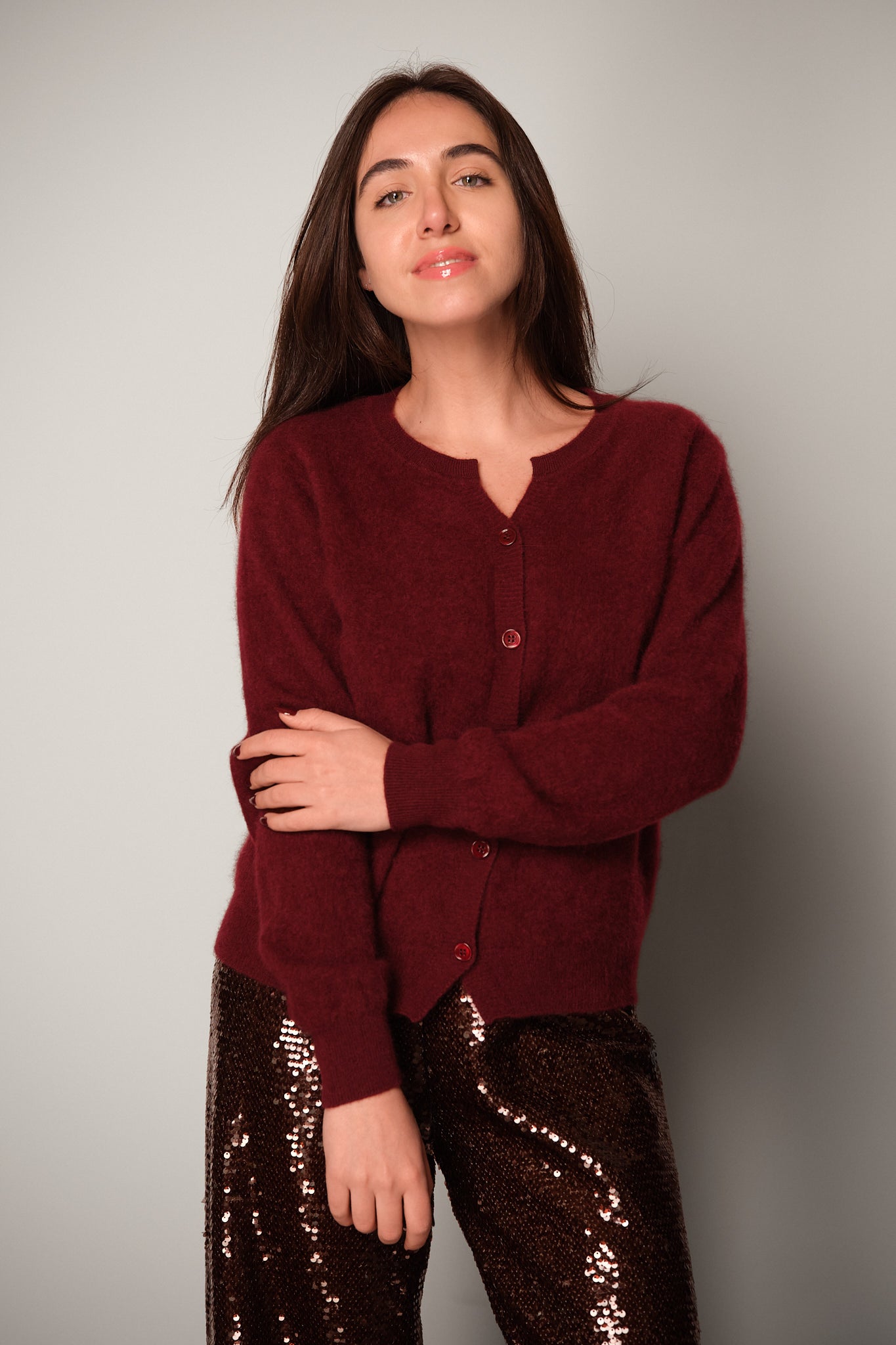 Classic Button-Up Cardigan