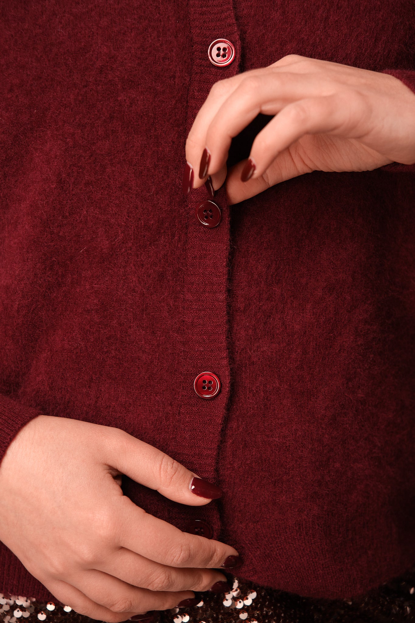 Classic Button-Up Cardigan