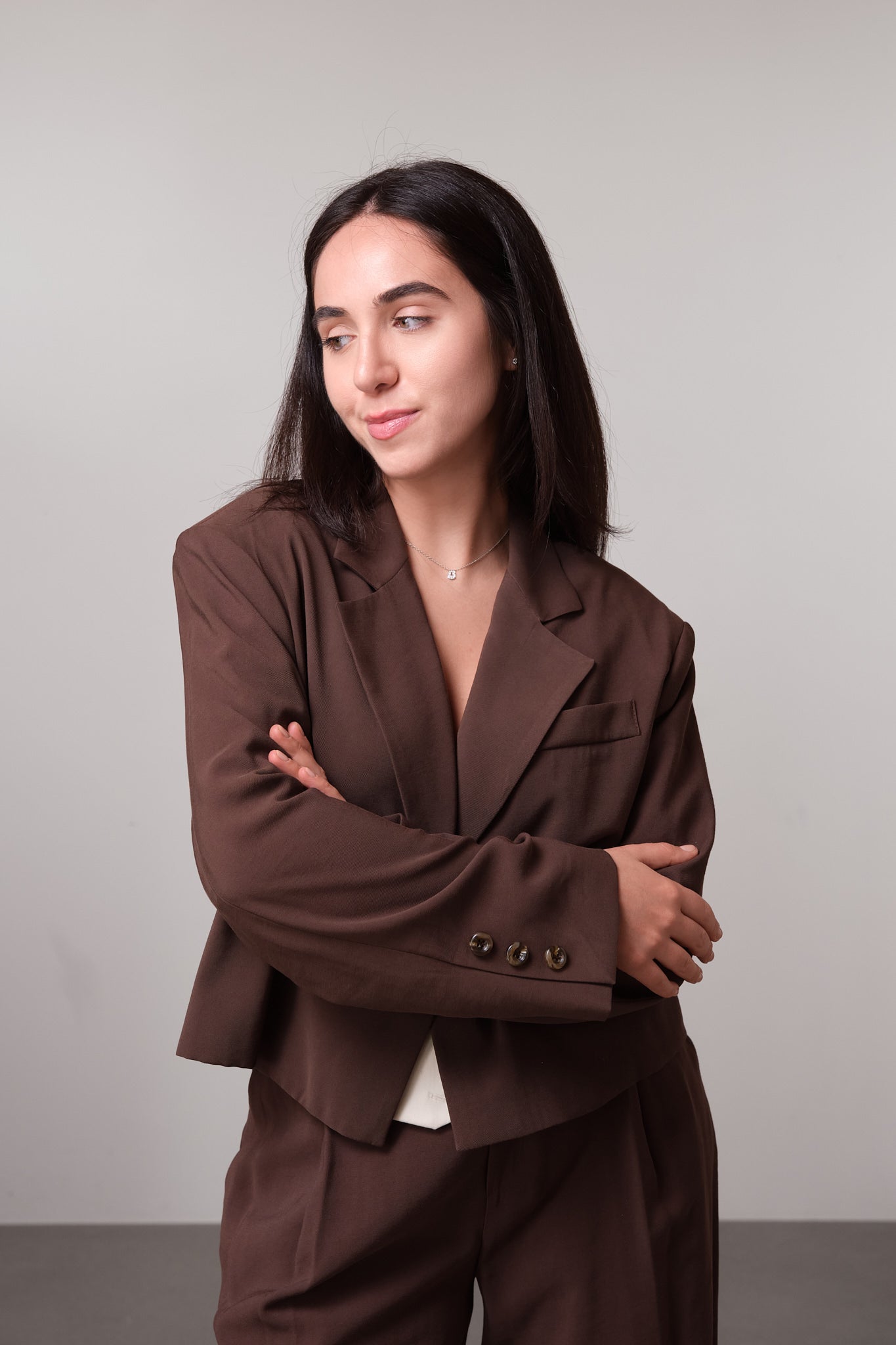 Cropped Oversized Blazer