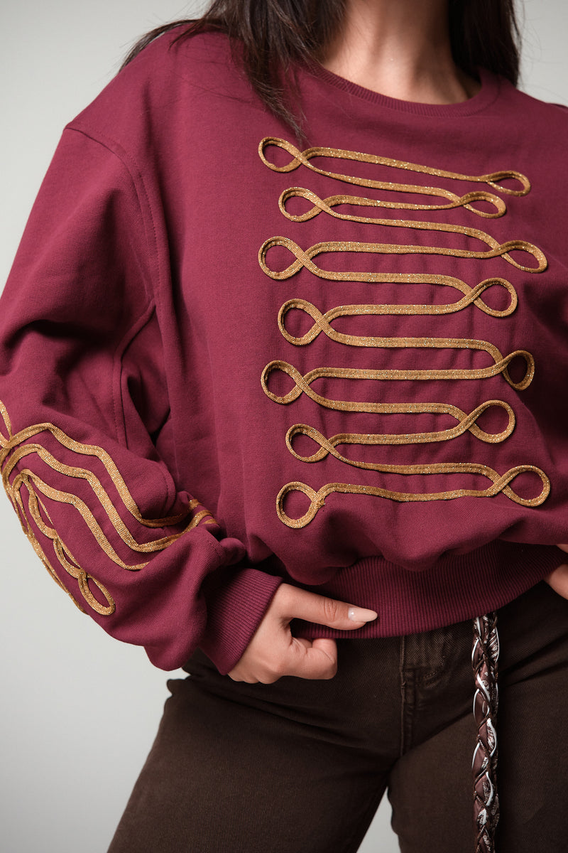 Embroidered Sweatshirt