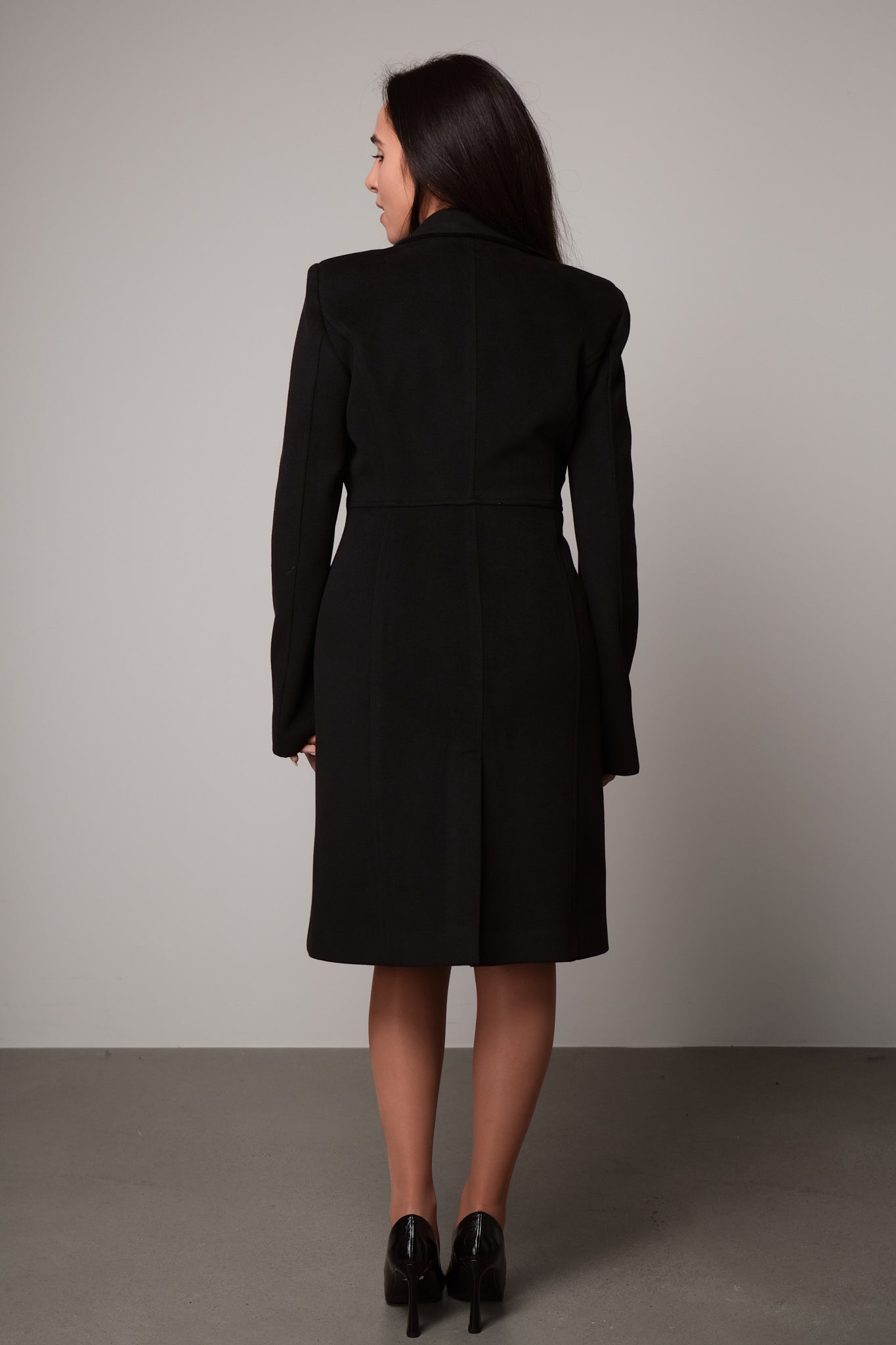 Double-Breasted Tailored Coat