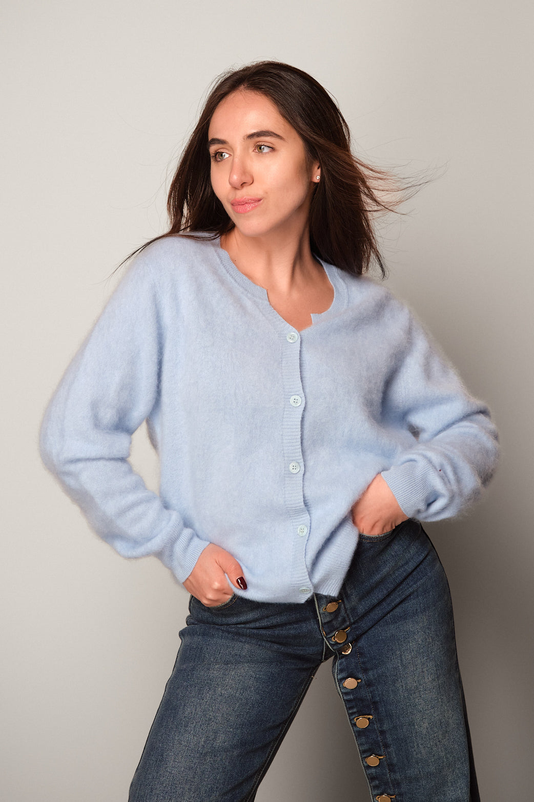 Classic Button-Up Cardigan