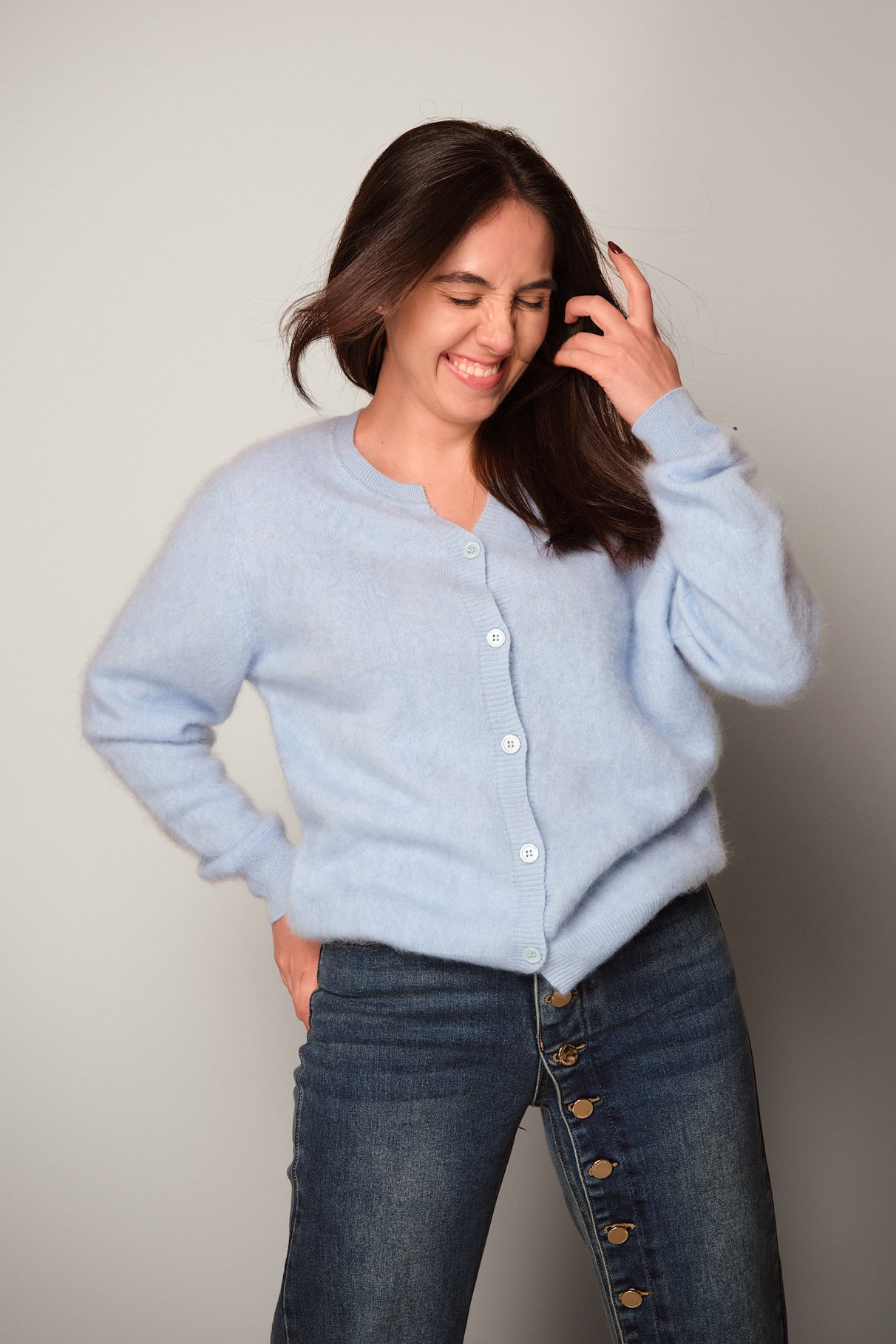 Classic Button-Up Cardigan