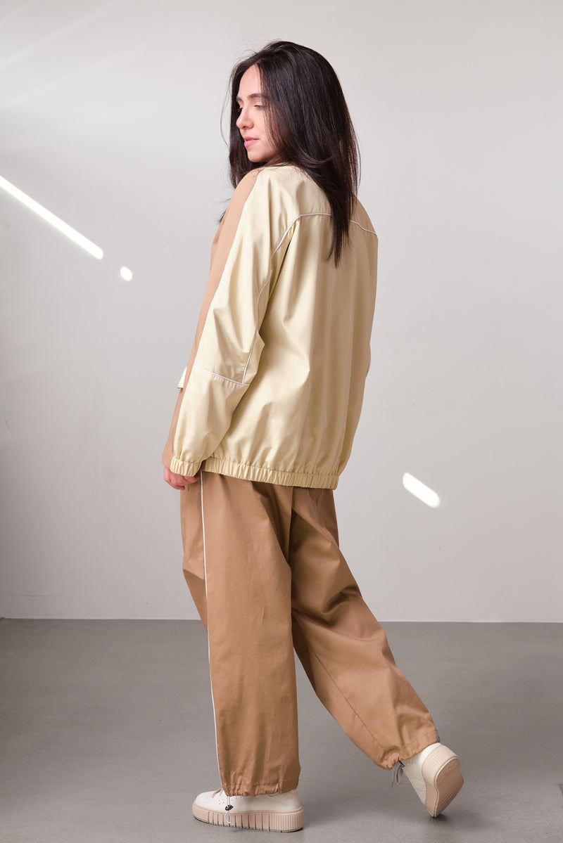 Camel Balloon Trousers