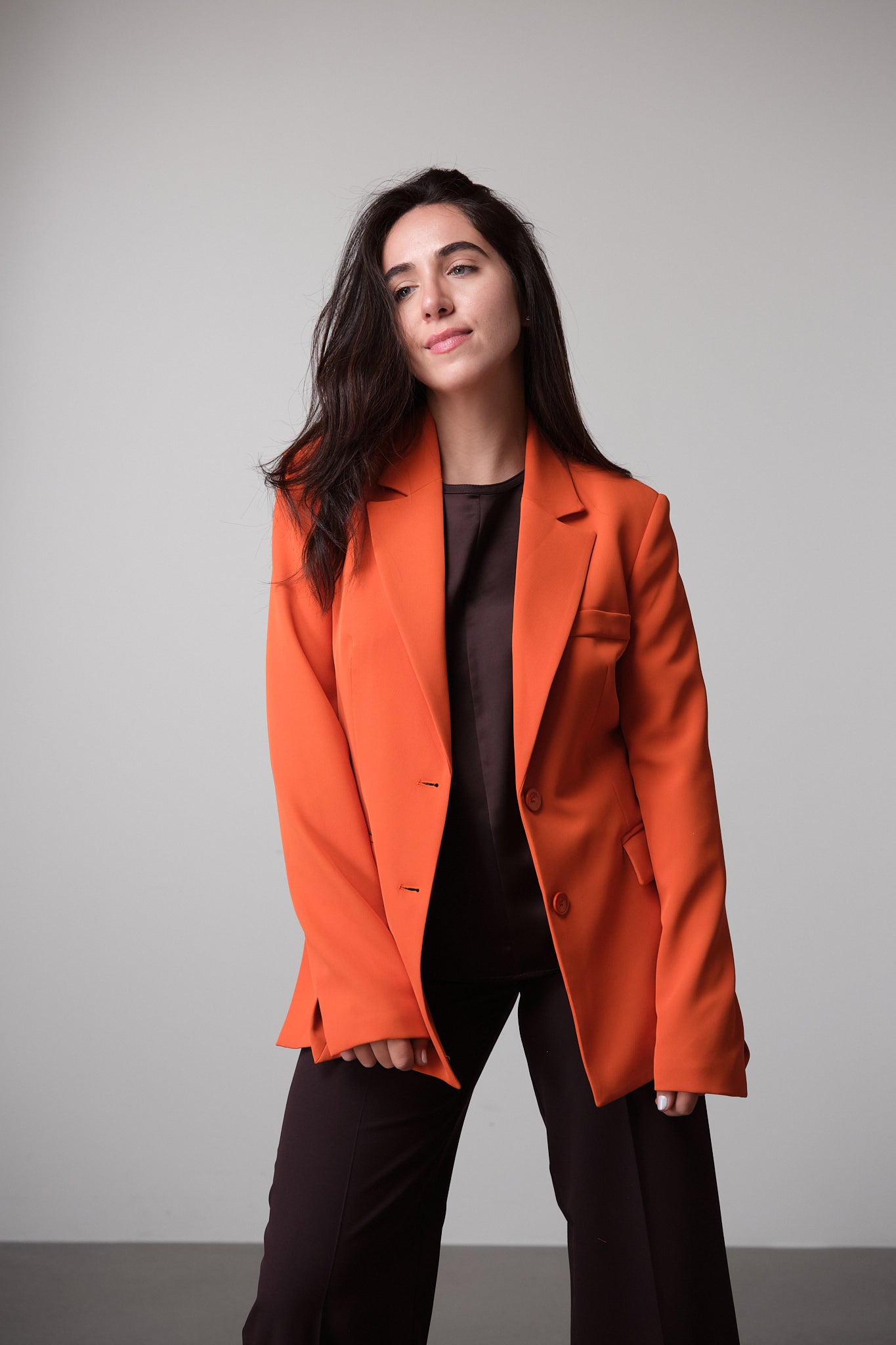 Tangerine Tailored Blazer