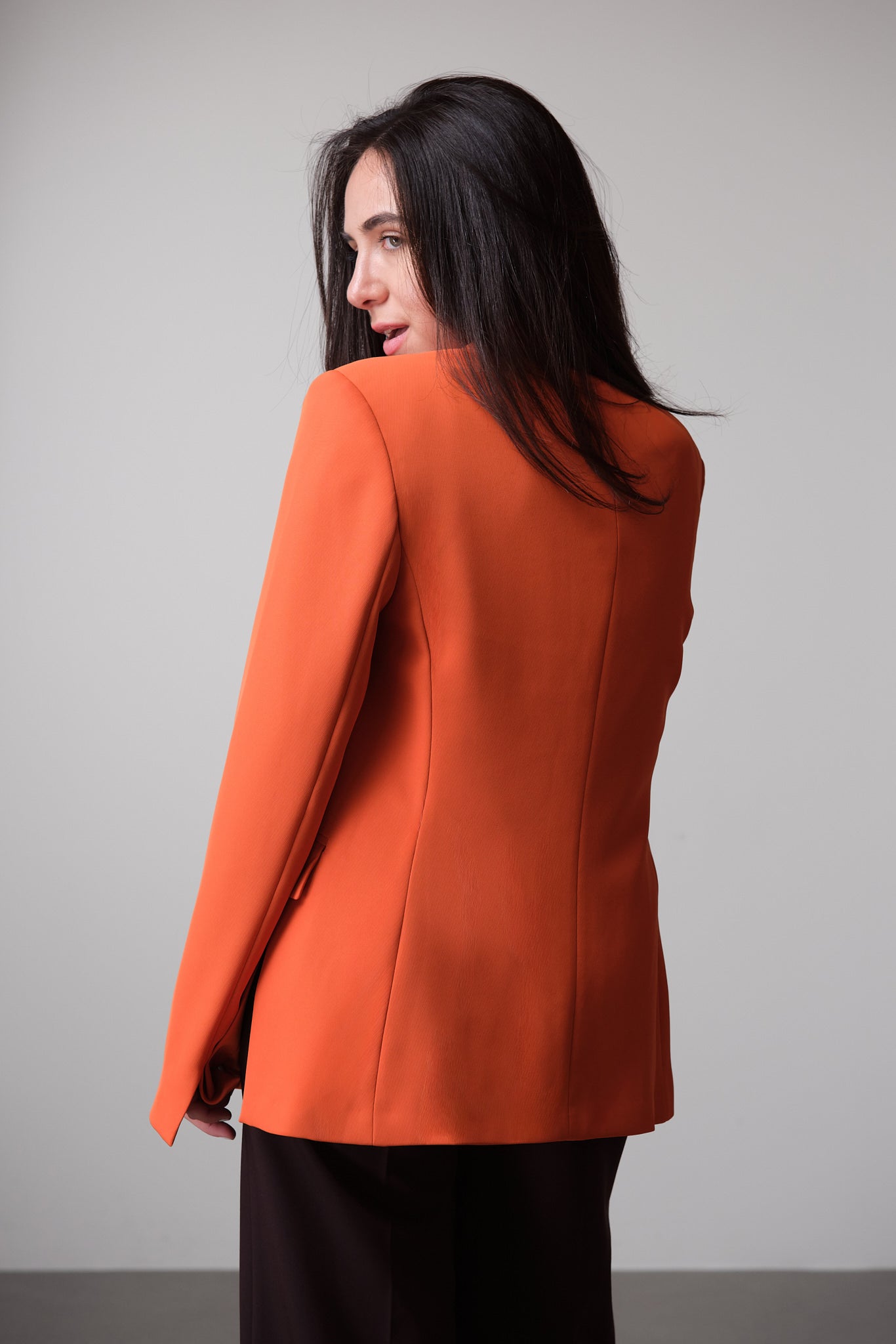 Tangerine Tailored Blazer