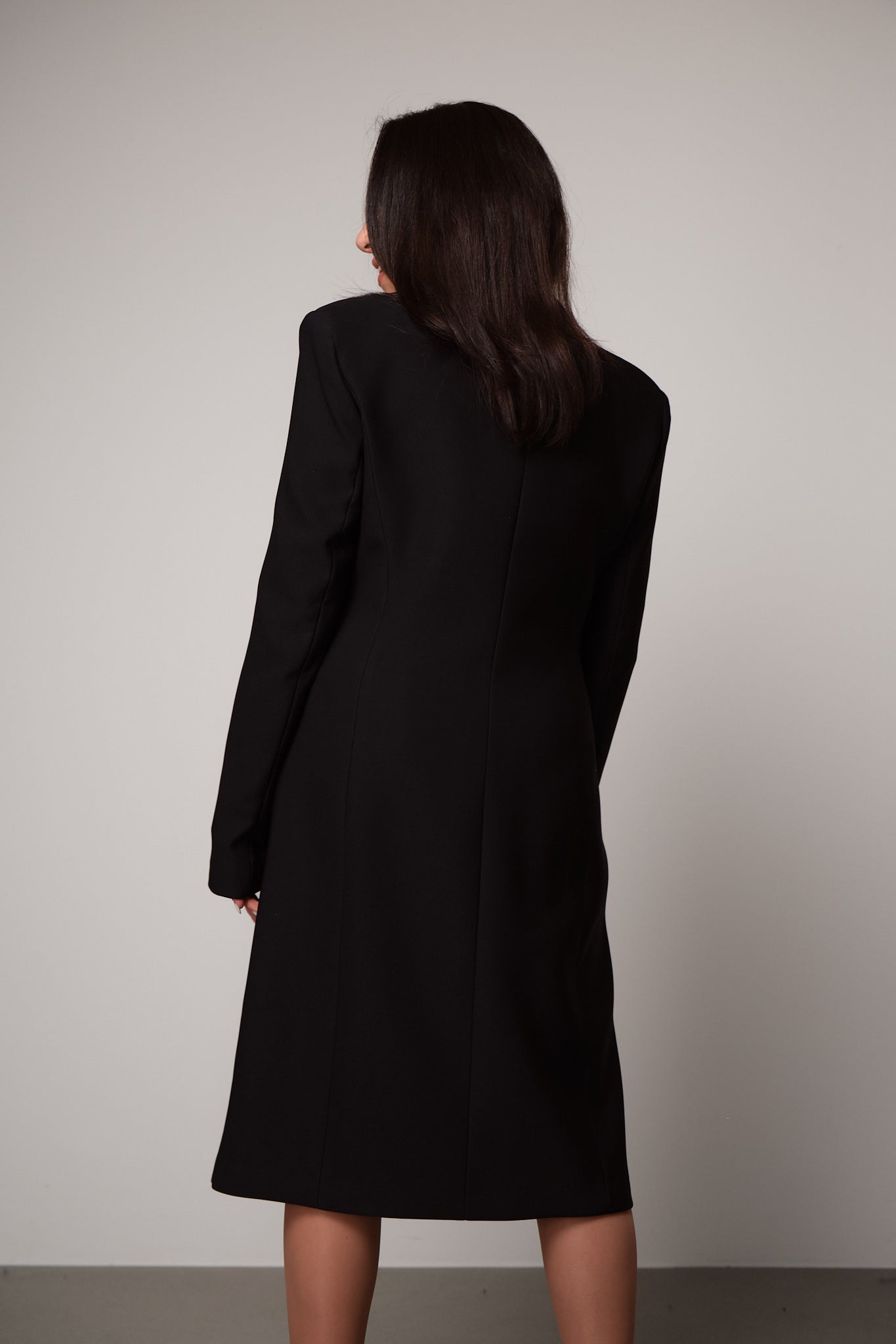 Double-Breasted Structured Coat