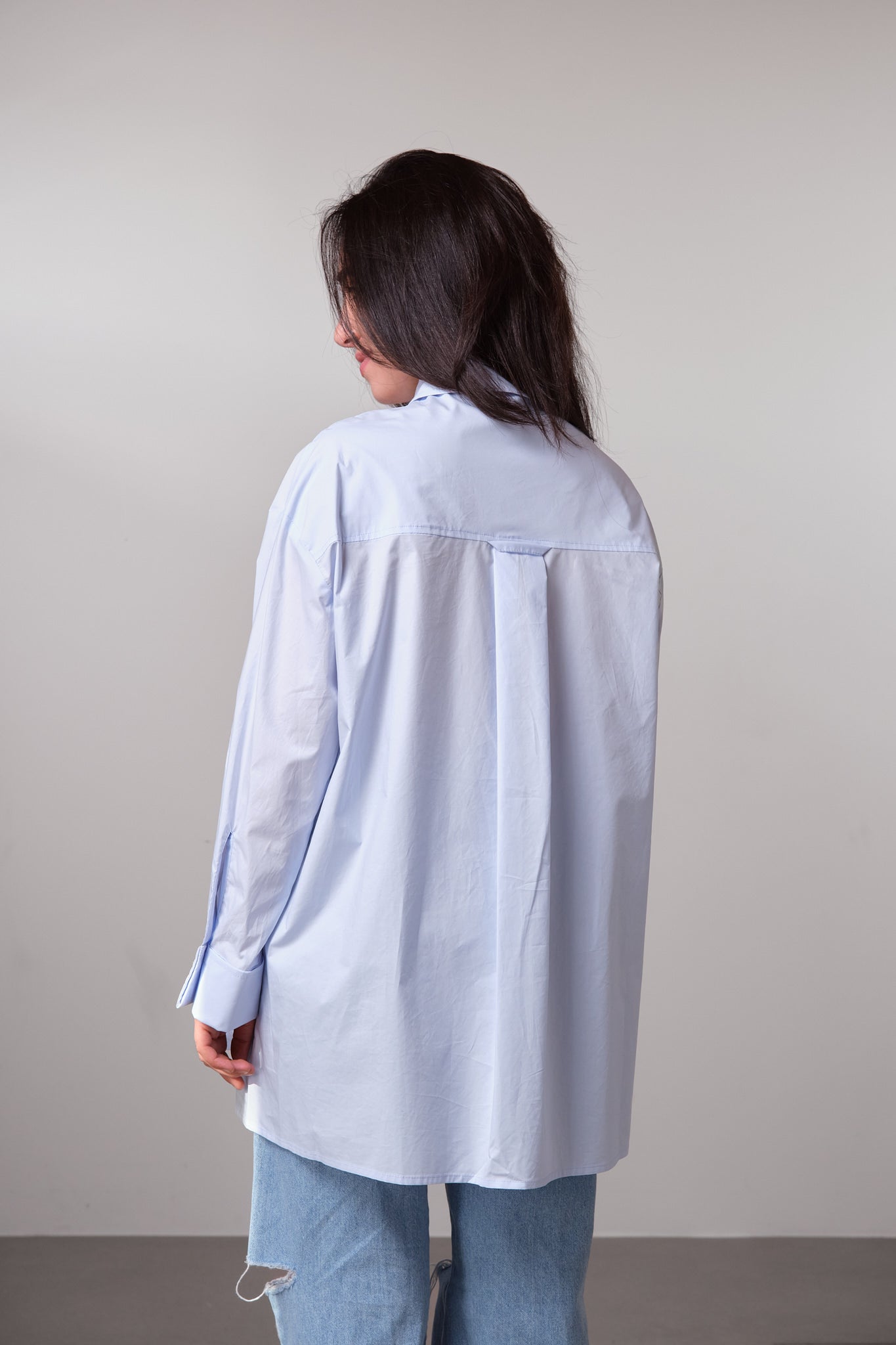 Light Blue Oversized Shirt
