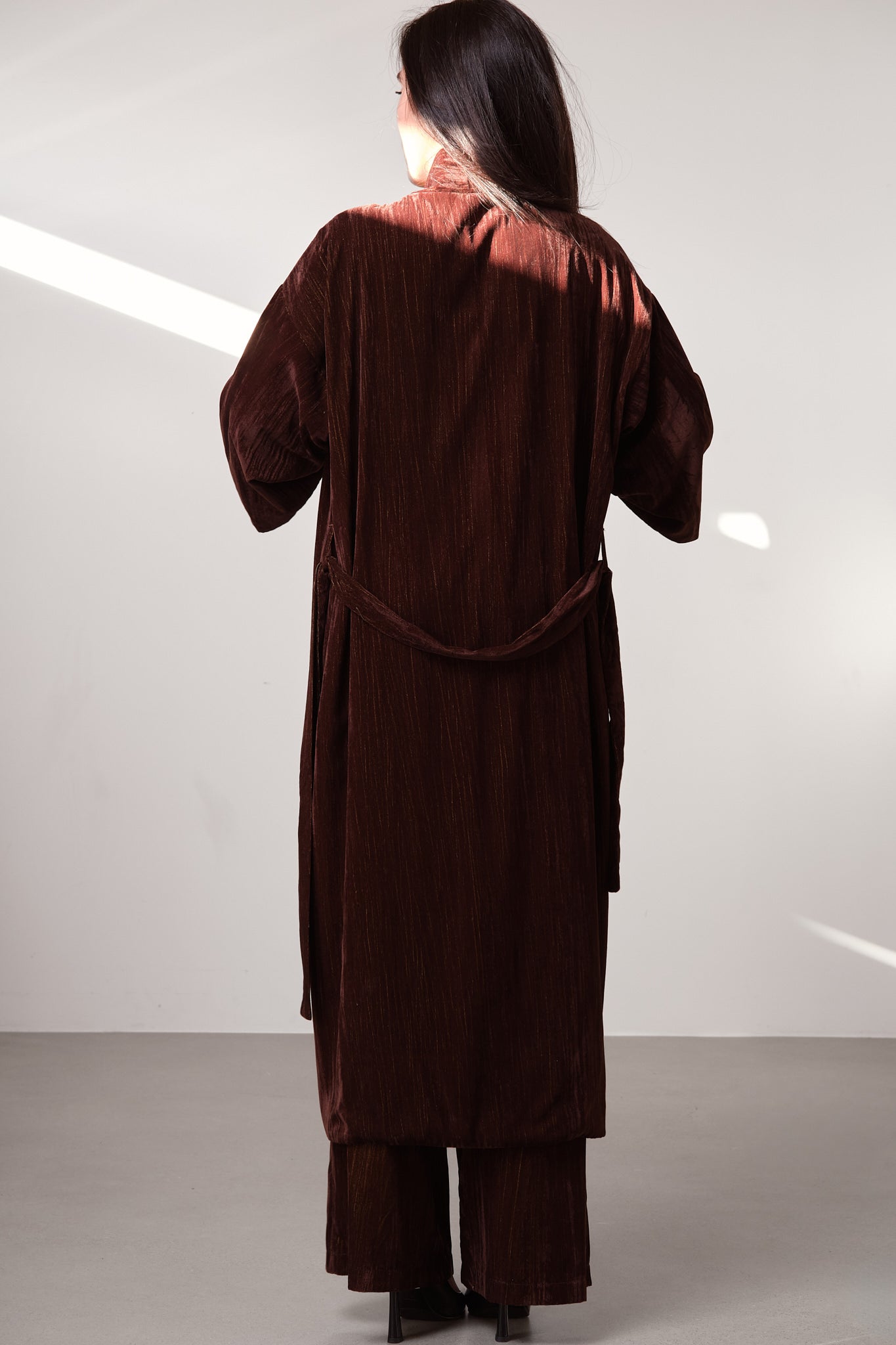 Velvet Longline Kimono