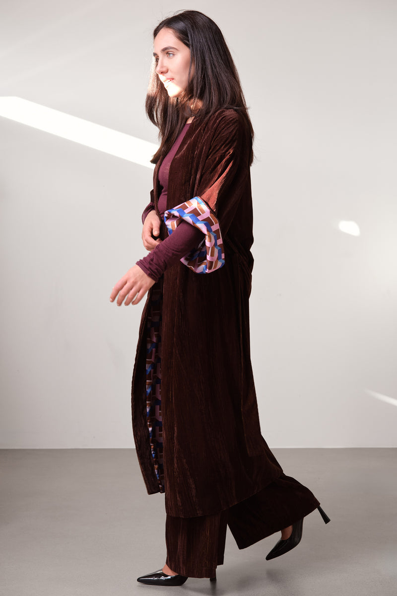 Brown Velvet Trousers
