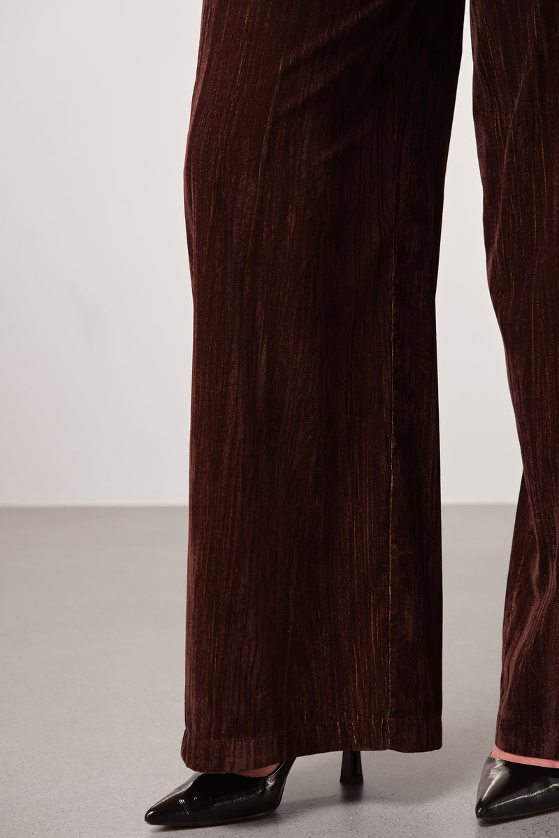 Brown Velvet Trousers
