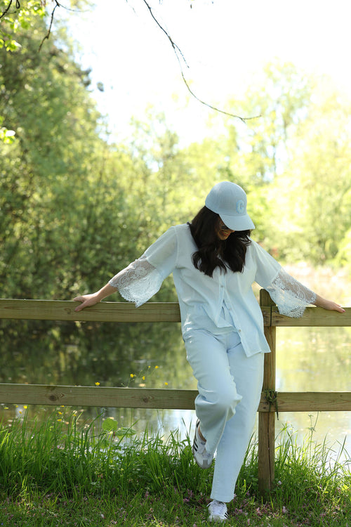 Baby Blue Balloon Trousers