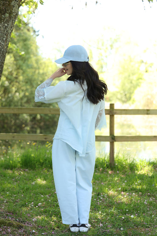 Baby Blue Balloon Trousers