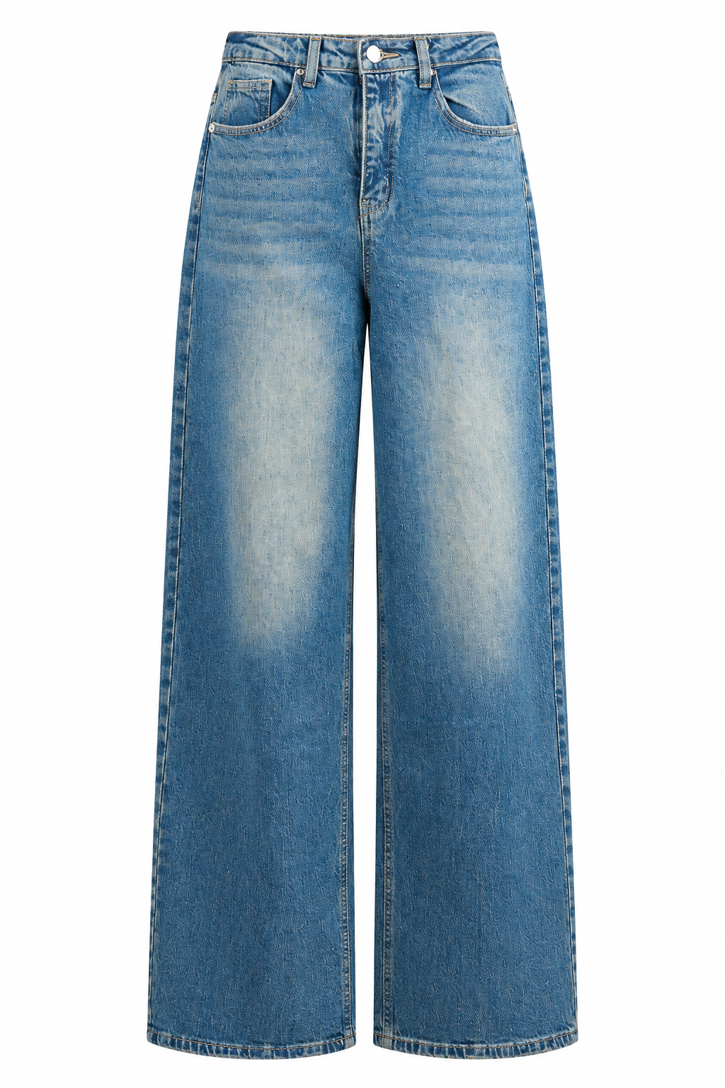 Wide-Leg 'Don't Touch' Jeans