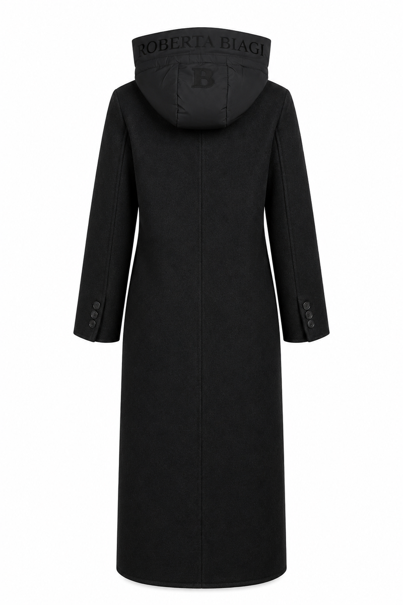 Longline Coat with Removable Puffer