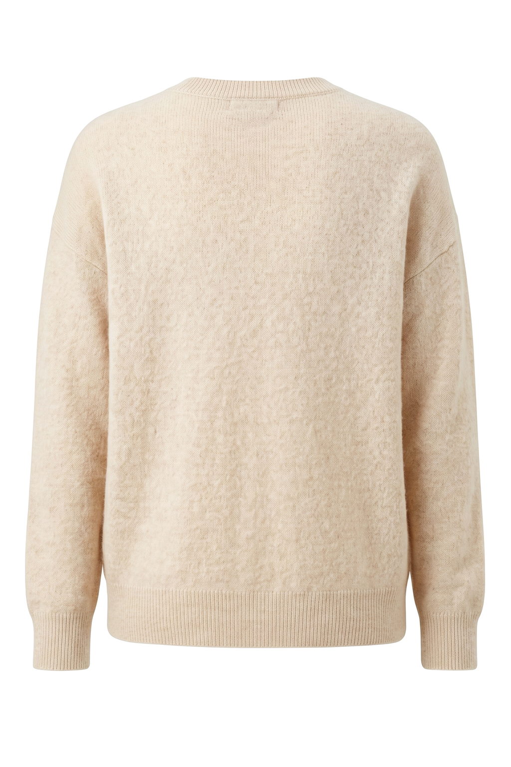 Luxe Wool, Silk & Cashmere Crew Neck Sweater