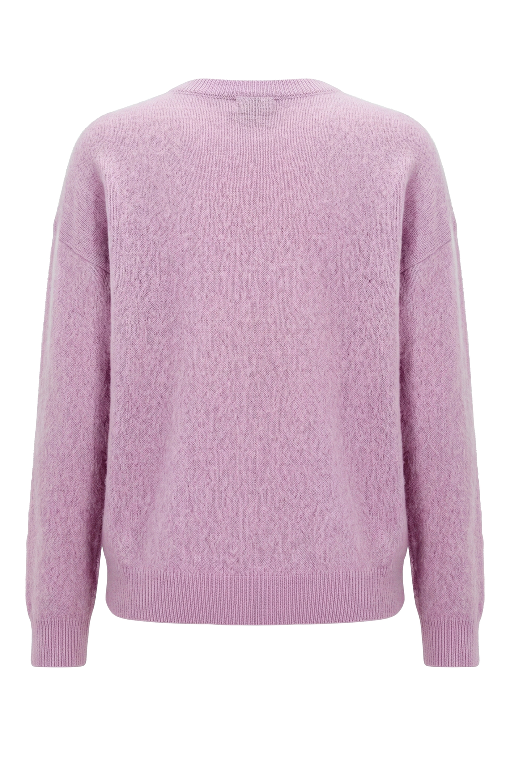 Luxe Wool, Silk & Cashmere Crew Neck Sweater