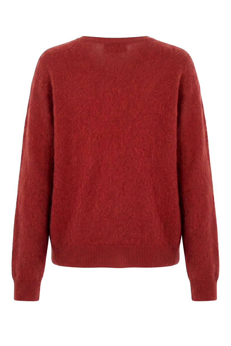 Luxe Wool, Silk & Cashmere V-Neck Sweater