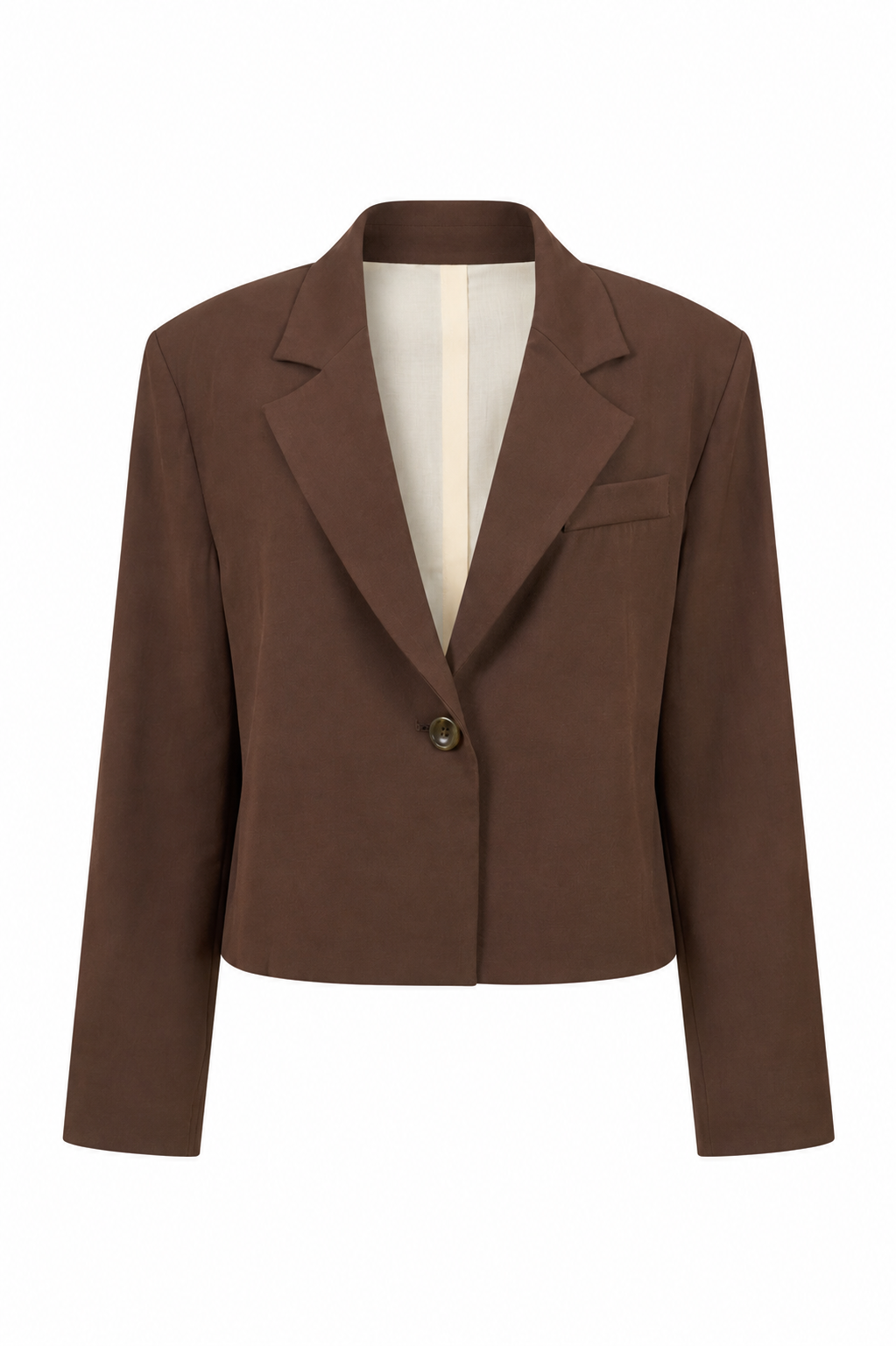 Cropped Oversized Blazer