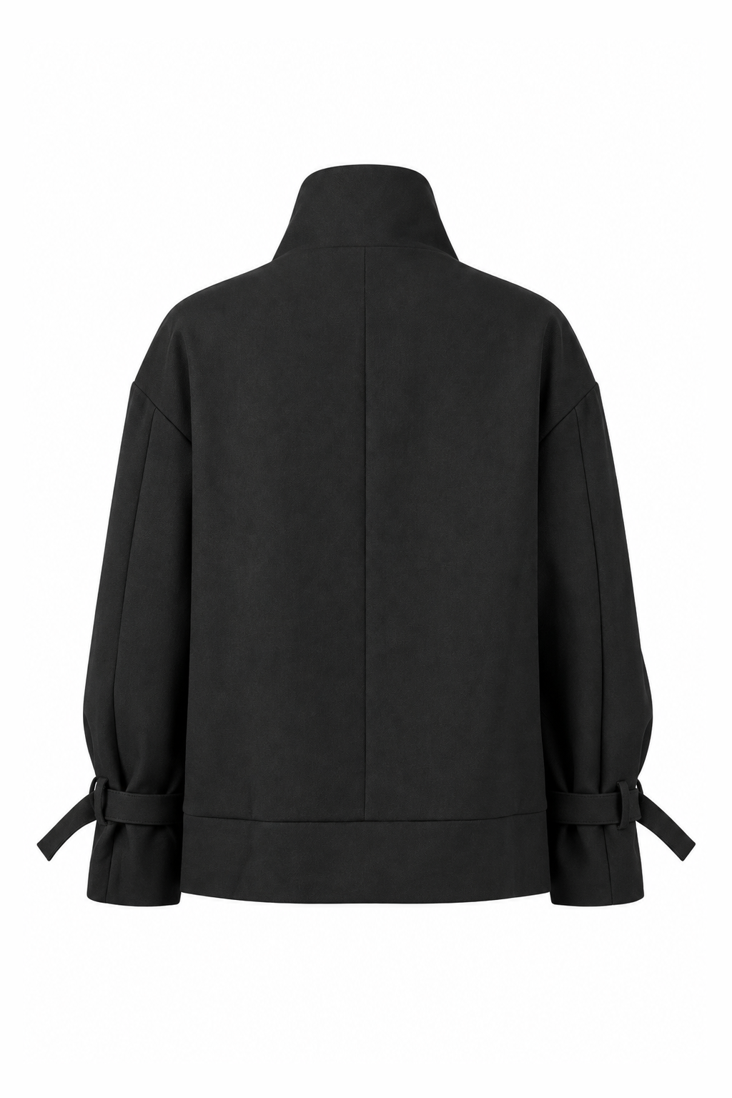 Oversized Snap-Button Jacket