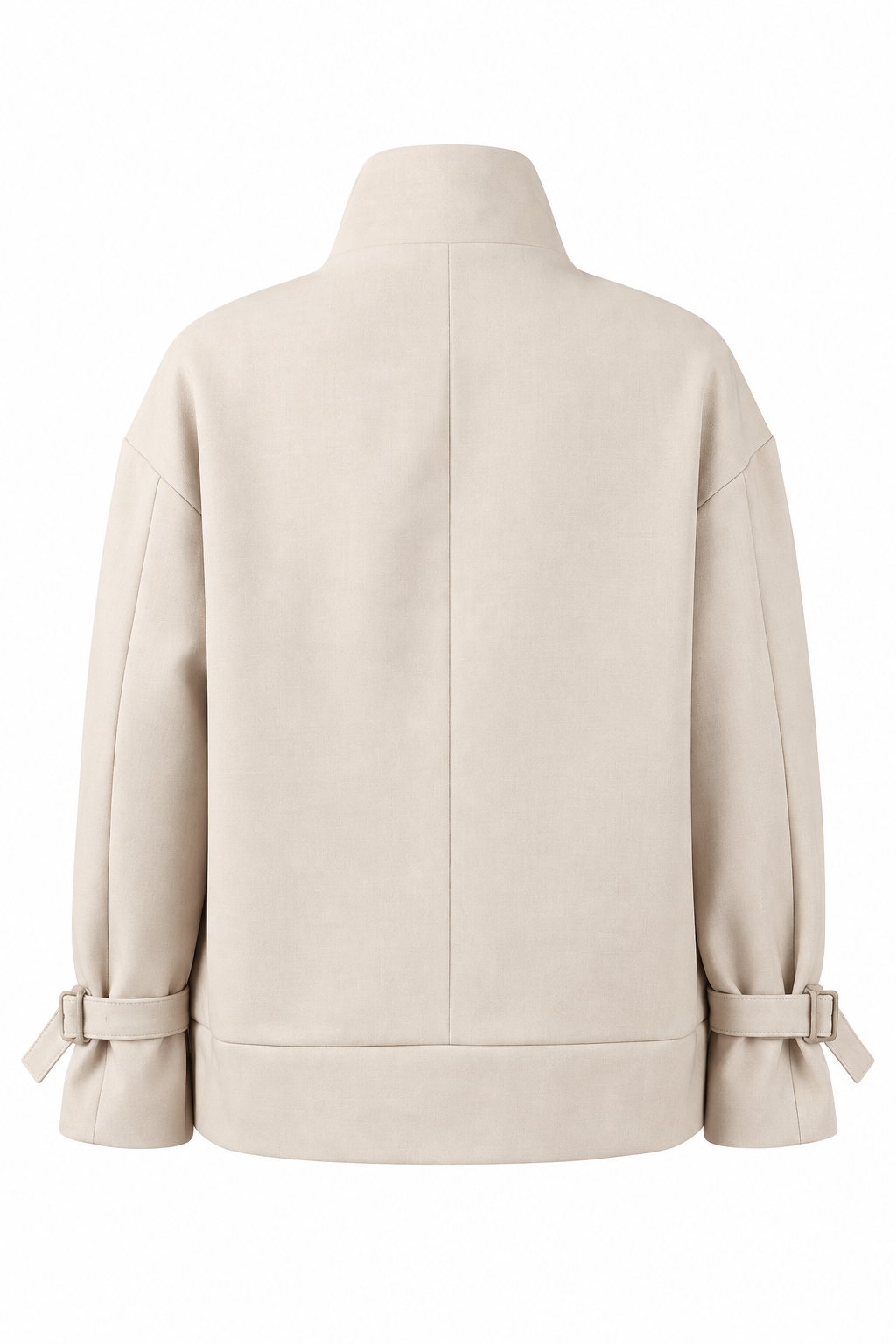 Oversized Snap-Button Jacket
