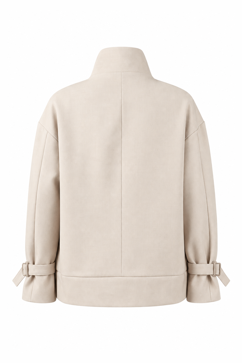 Oversized Snap-Button Jacket