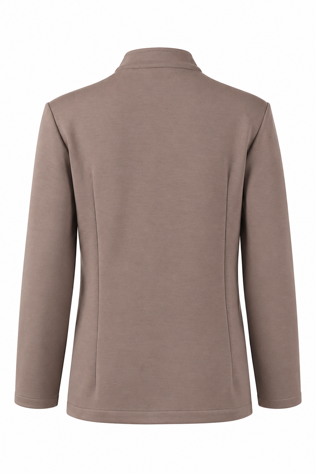 Mandarin-Collar Four-Button Jacket