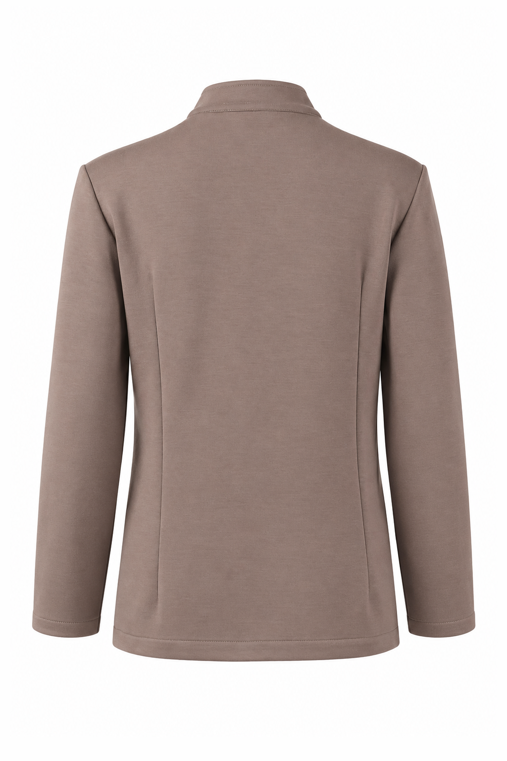 Mandarin-Collar Four-Button Jacket