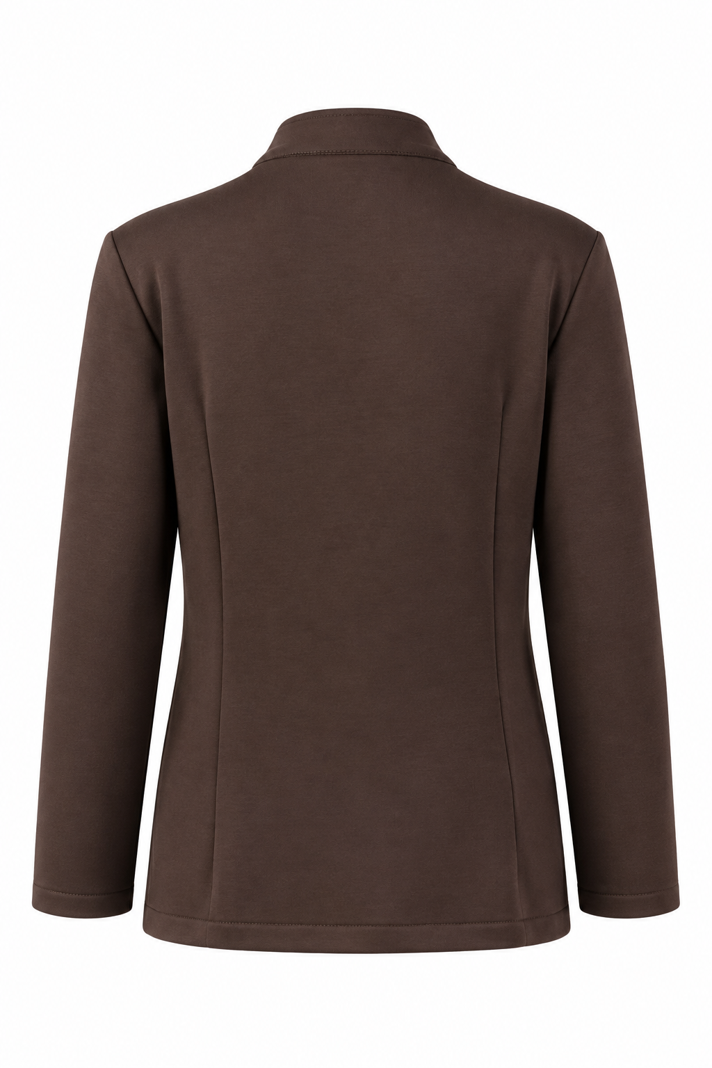 Mandarin-Collar Four-Button Jacket