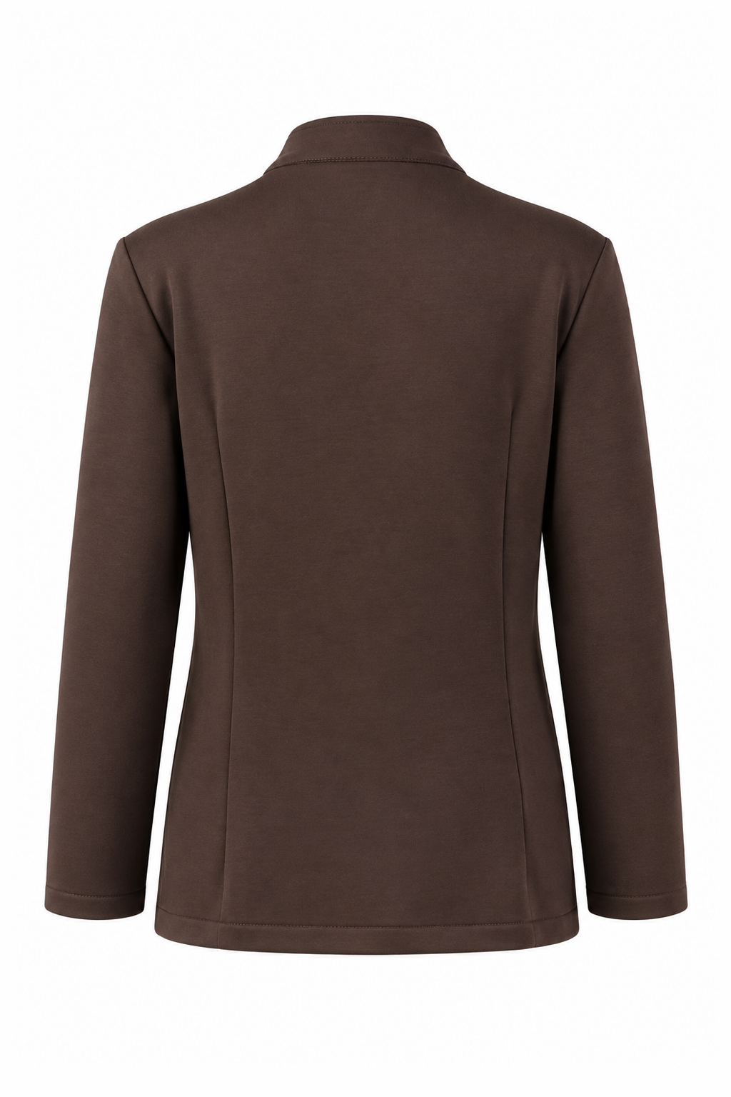 Mandarin-Collar Four-Button Jacket
