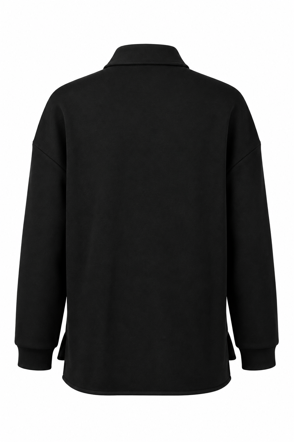 Oversized Button-Front Shirt-Jacket