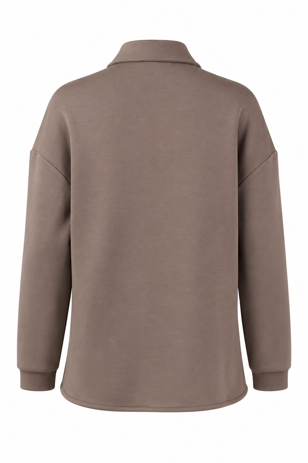 Oversized Button-Front Shirt-Jacket