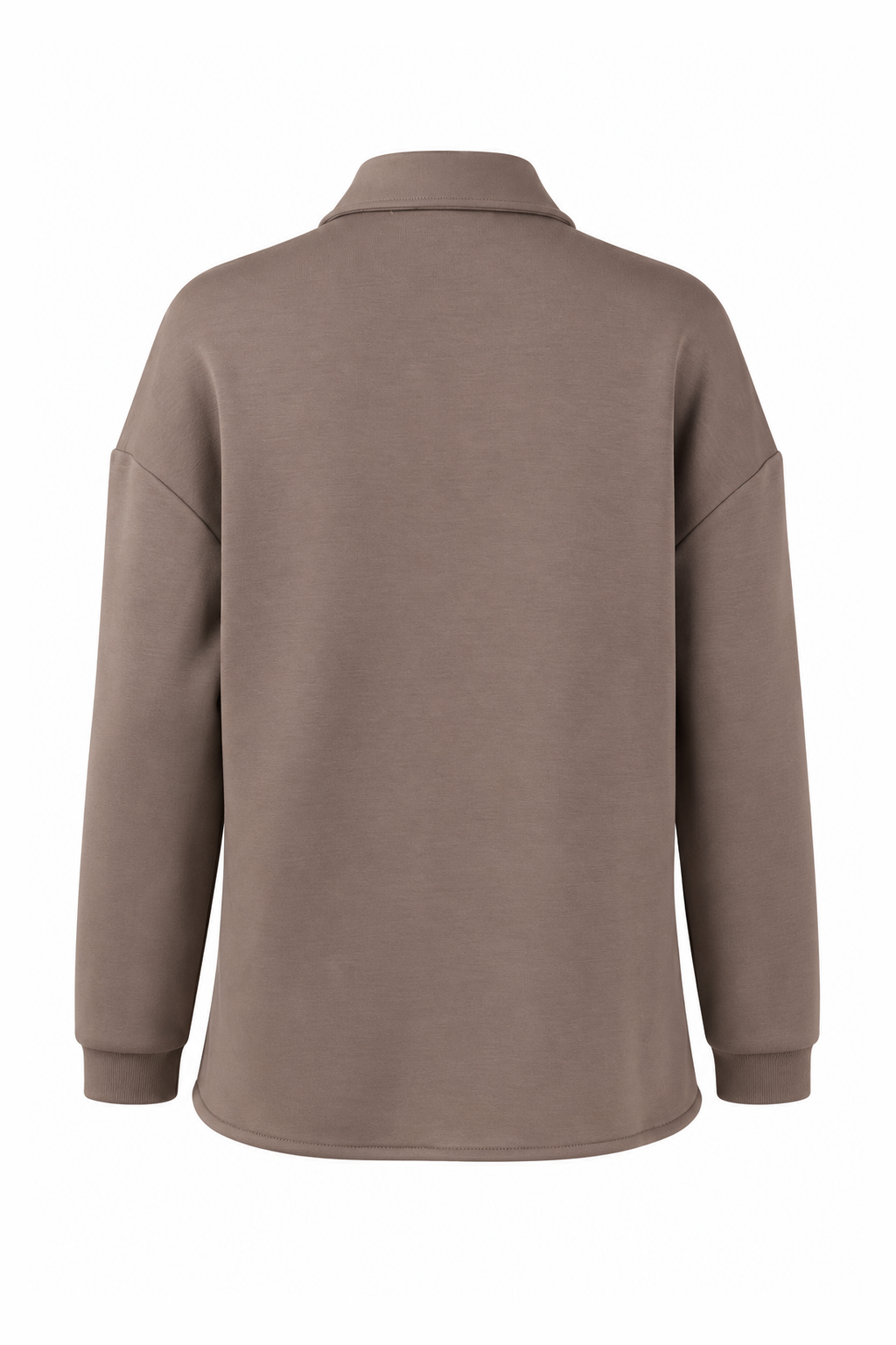Oversized Button-Front Shirt-Jacket