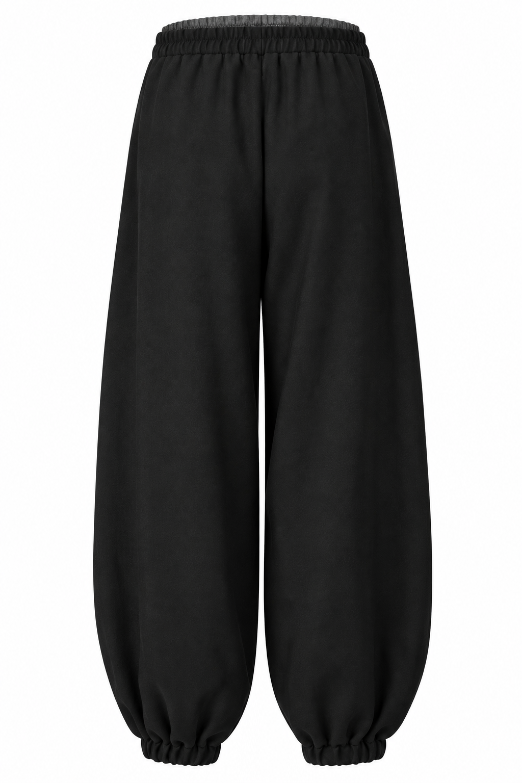 Elastic-Cuff Balloon Trousers
