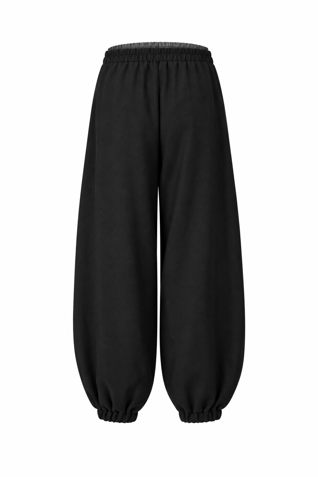 Elastic-Cuff Balloon Trousers
