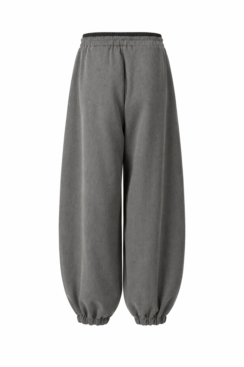 Elastic-Cuff Balloon Trousers