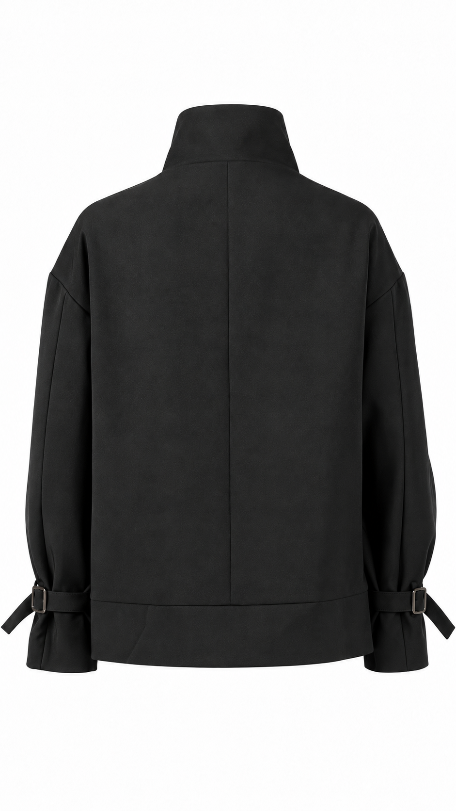 Oversized Snap-Button Jacket