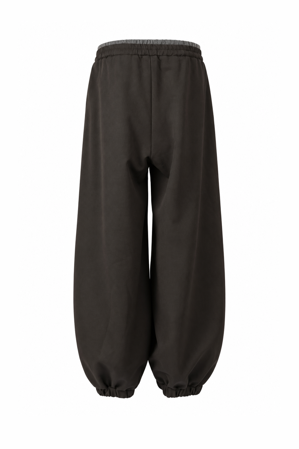 Elastic-Cuff Balloon Trousers