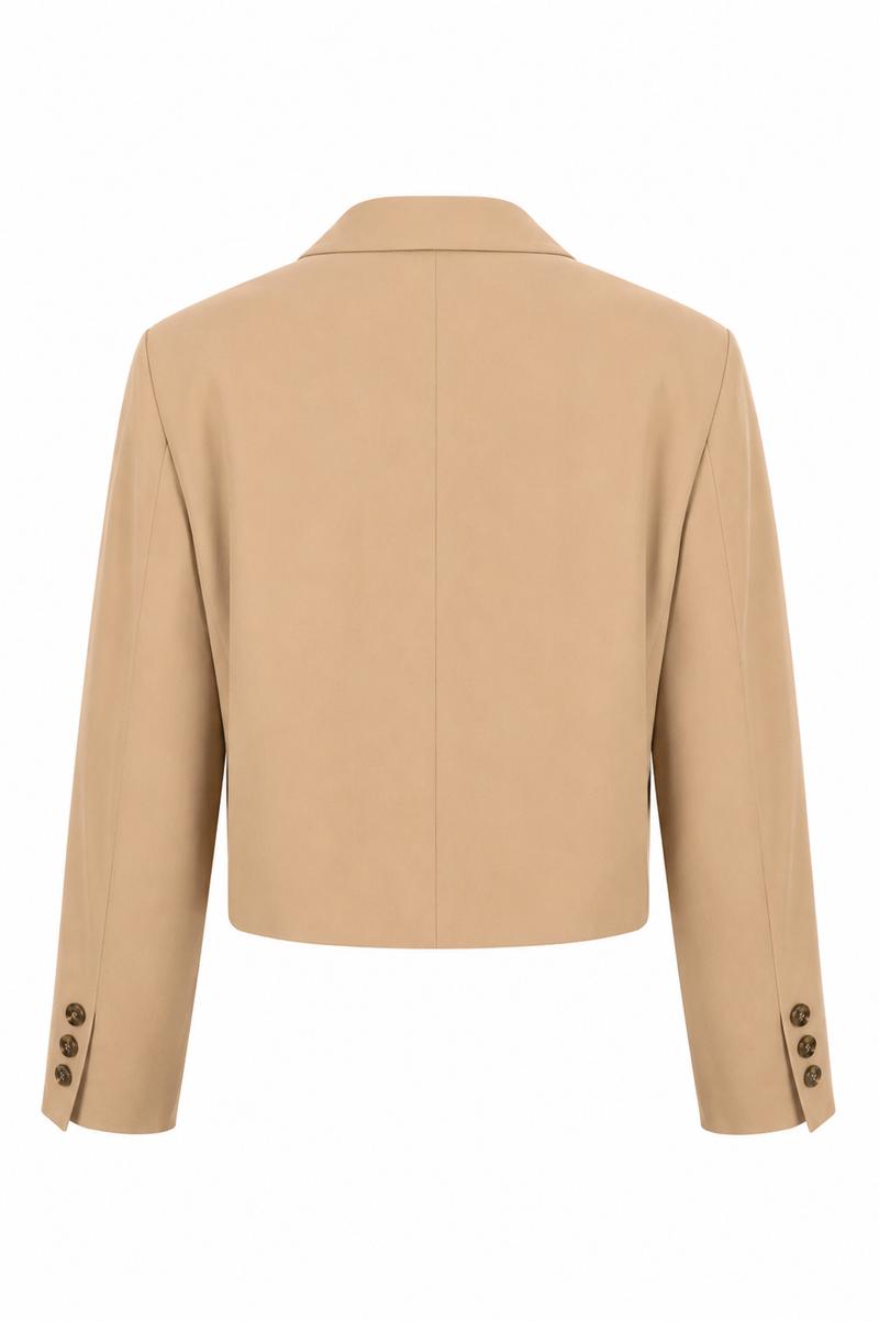 Cropped Oversized Blazer